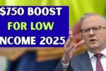 750 Boost for Low Income 2025