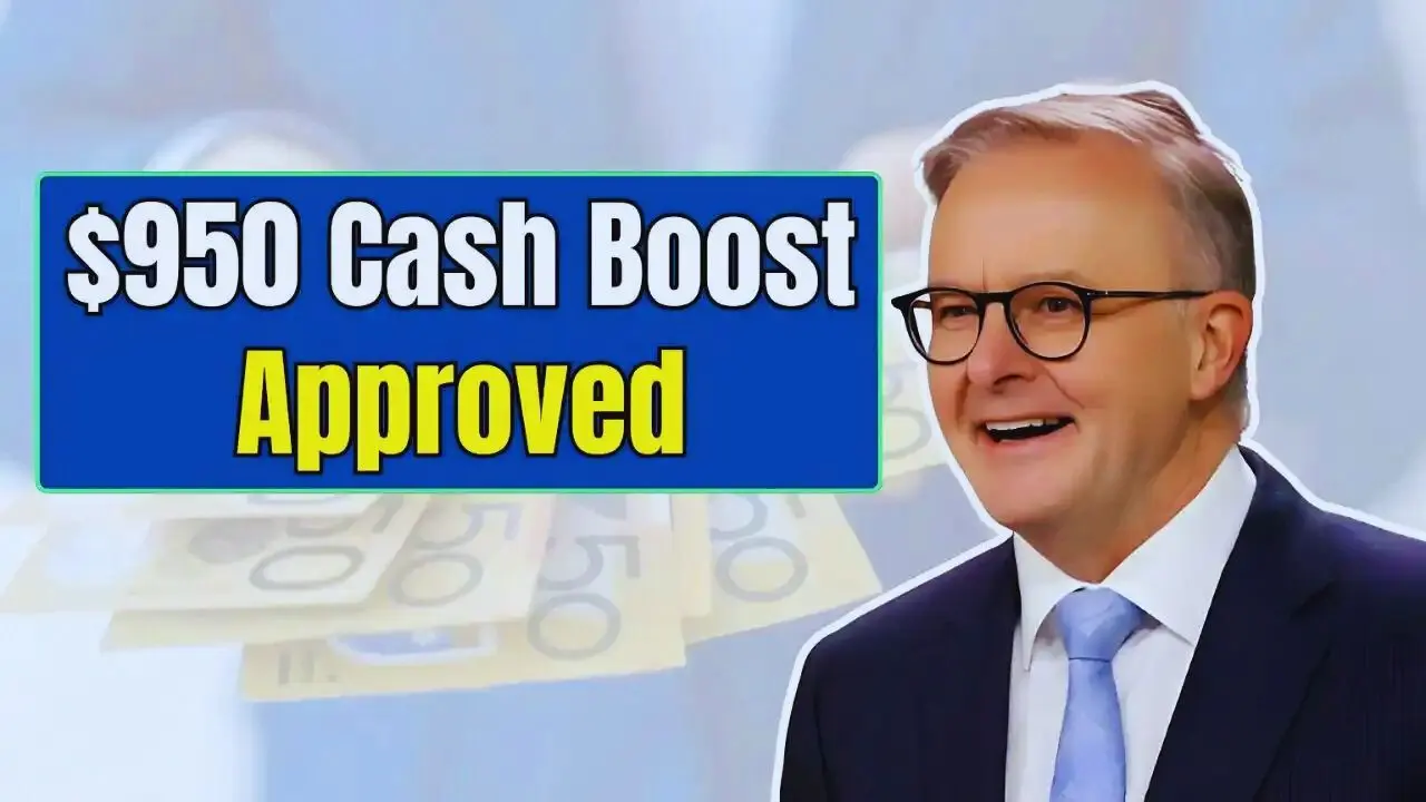 950 Cash Boost Confirmed Australia