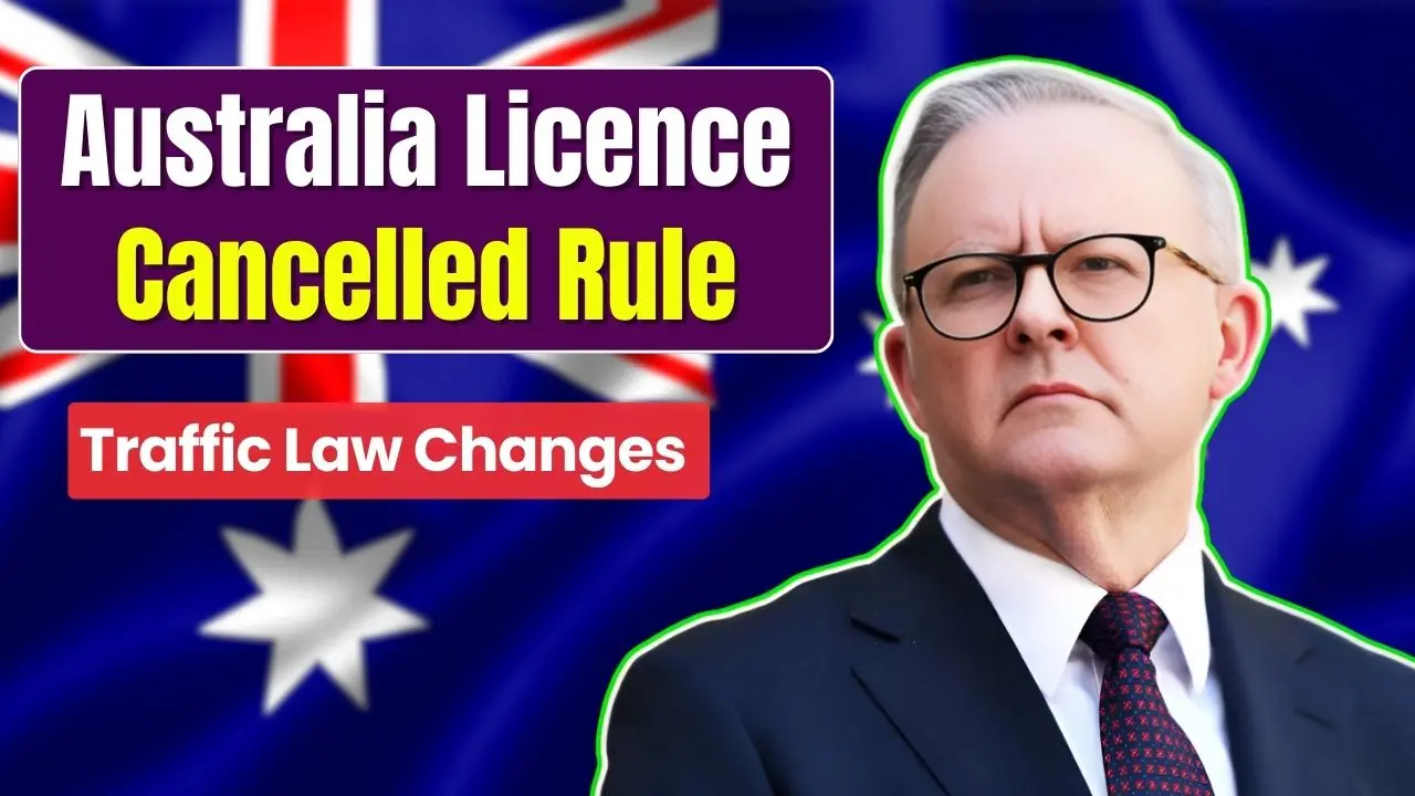 Australia Licence Cancelled Rule 2