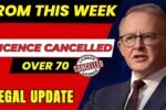 Cancellation After 70 in Australia